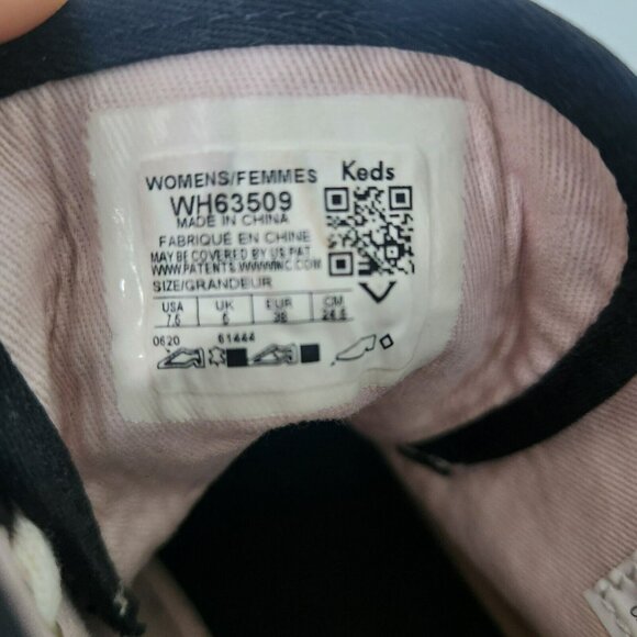 Kate Spade Keds X New York Kickstart High Top Leopard Sneakers Lace Shoes 7.5 - Picture 16 of 16